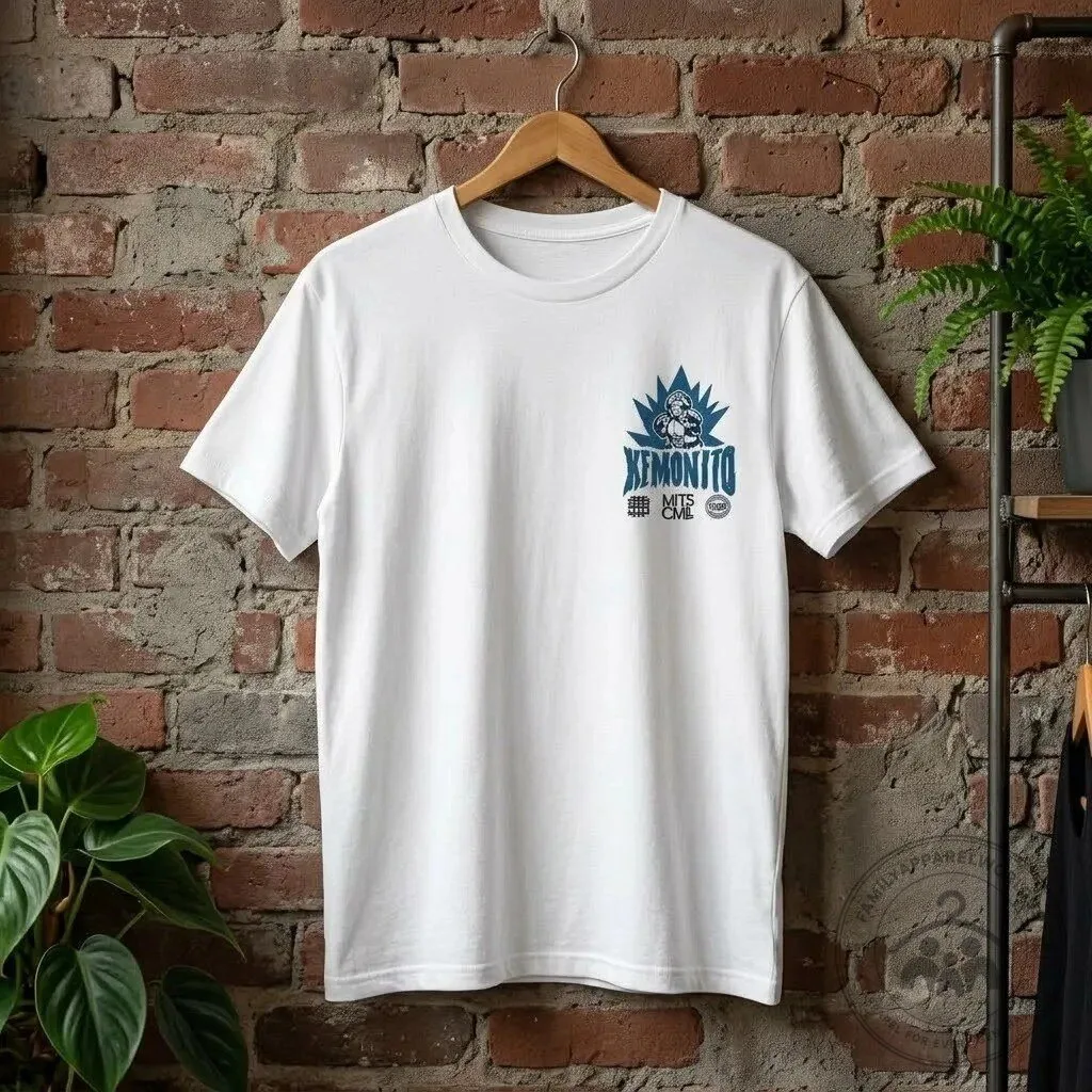Kemonito Lucha Libre Graphic T-Shirt 8 Kemonito Lucha Libre Graphic T-Shirt product design shown in a detailed view