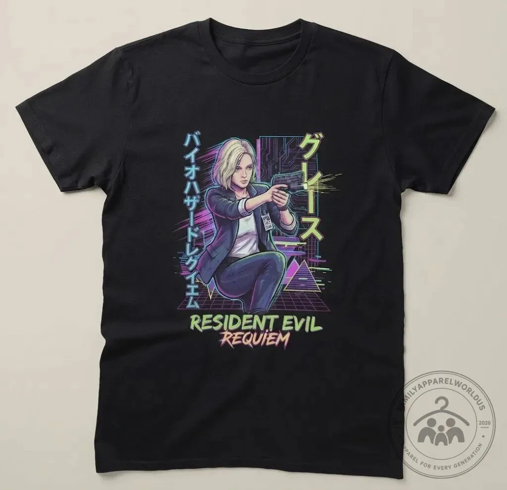 Resident Evil Requiem Grace Ashcroft T-Shirt