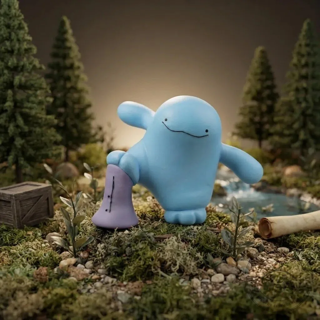 Cute Blue Ditto Adventure Desk Figure 9 Cute Blue Ditto Adventure Desk Figure product design shown in a detailed view