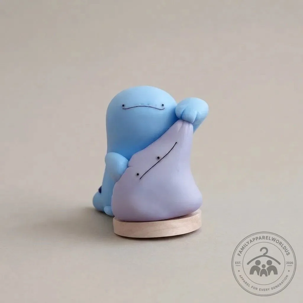 Funny Blue Ditto Adventure Desk Figure