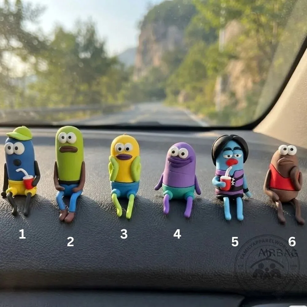 SpongeBob Theme Little Weirdos Cartoon Single Figurine 9 SpongeBob Theme Little Weirdos Cartoon Single Figurine product design shown in a detailed view