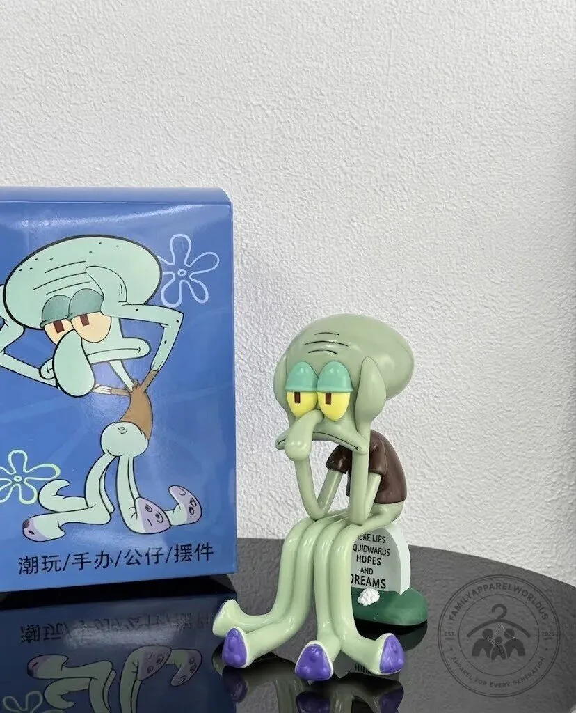 Squidward Tentacles Action Figure & Phone Holder
