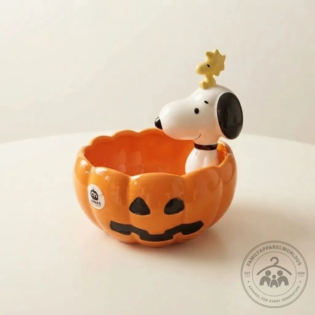 Peanuts Snoopy Halloween Pumpkin Bowl