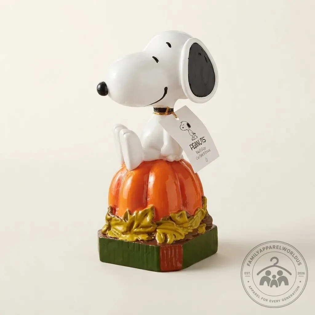 Halloween Peanuts Snoopy Pumpkin Figurine