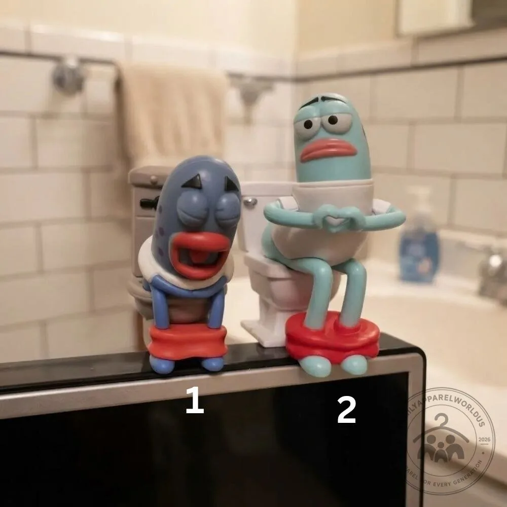 SpongeBob SquarePants Funny Toilet Figure