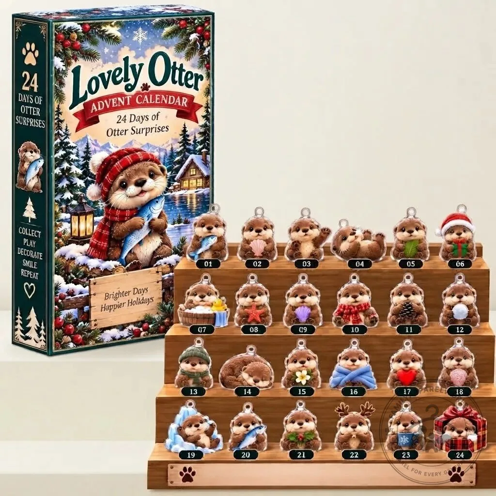 2026 Lovely Otter Christmas Advent Calendar