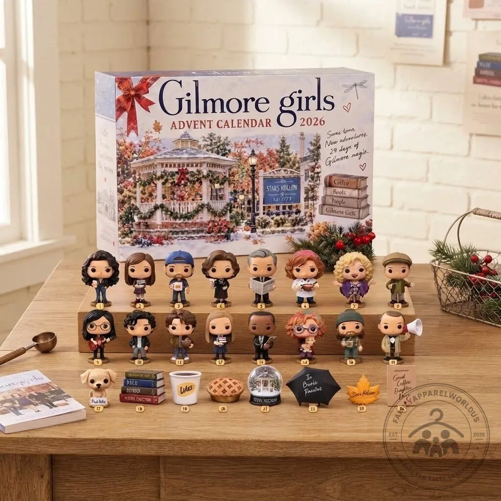 Gilmore Girls Advent Calendar 2026 2D 9 Gilmore Girls Advent Calendar 2026 product design shown in a detailed view