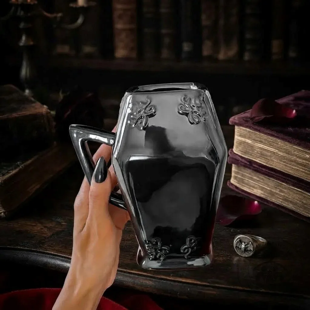 Halloween Spooky Coffee Mug for Gothic Lovers