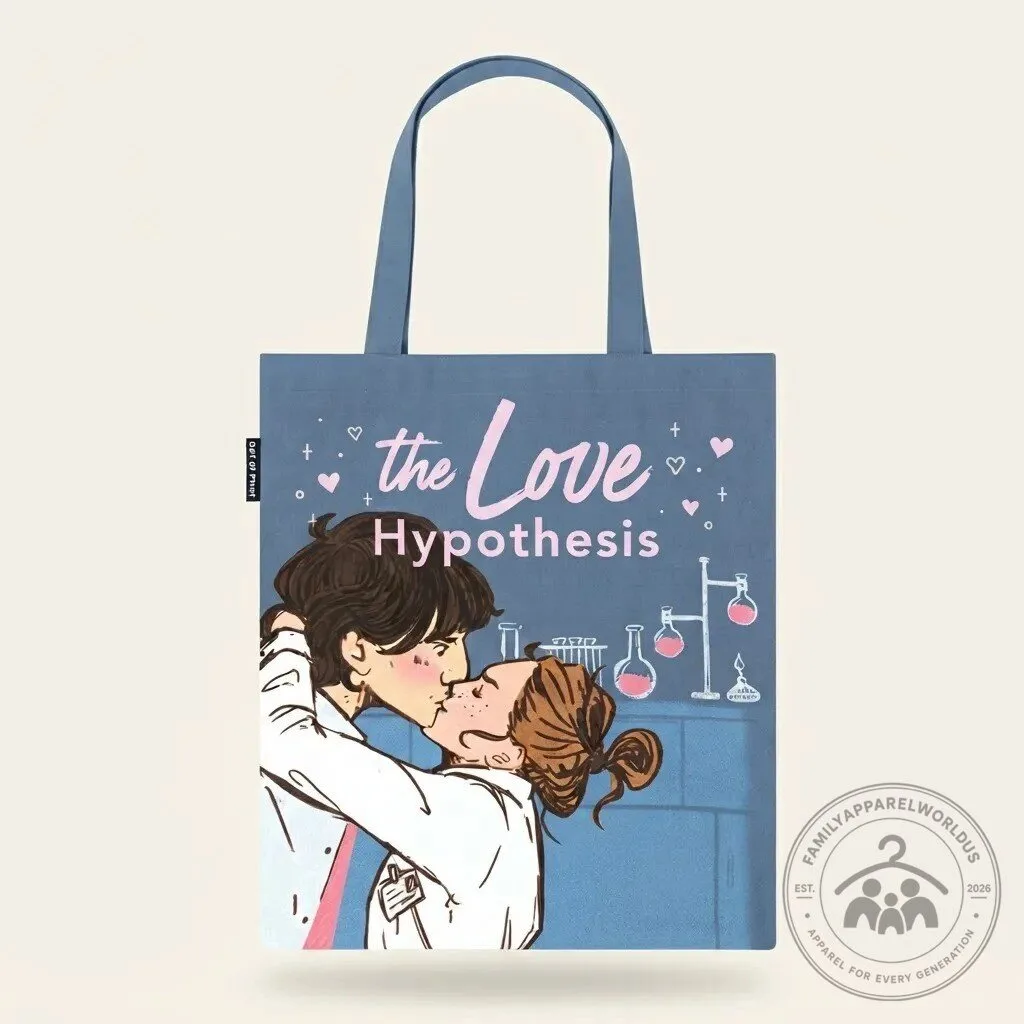 The Love Hypothesis Tote Bag 8 The Love Hypothesis Tote Bag product design shown in a detailed view
