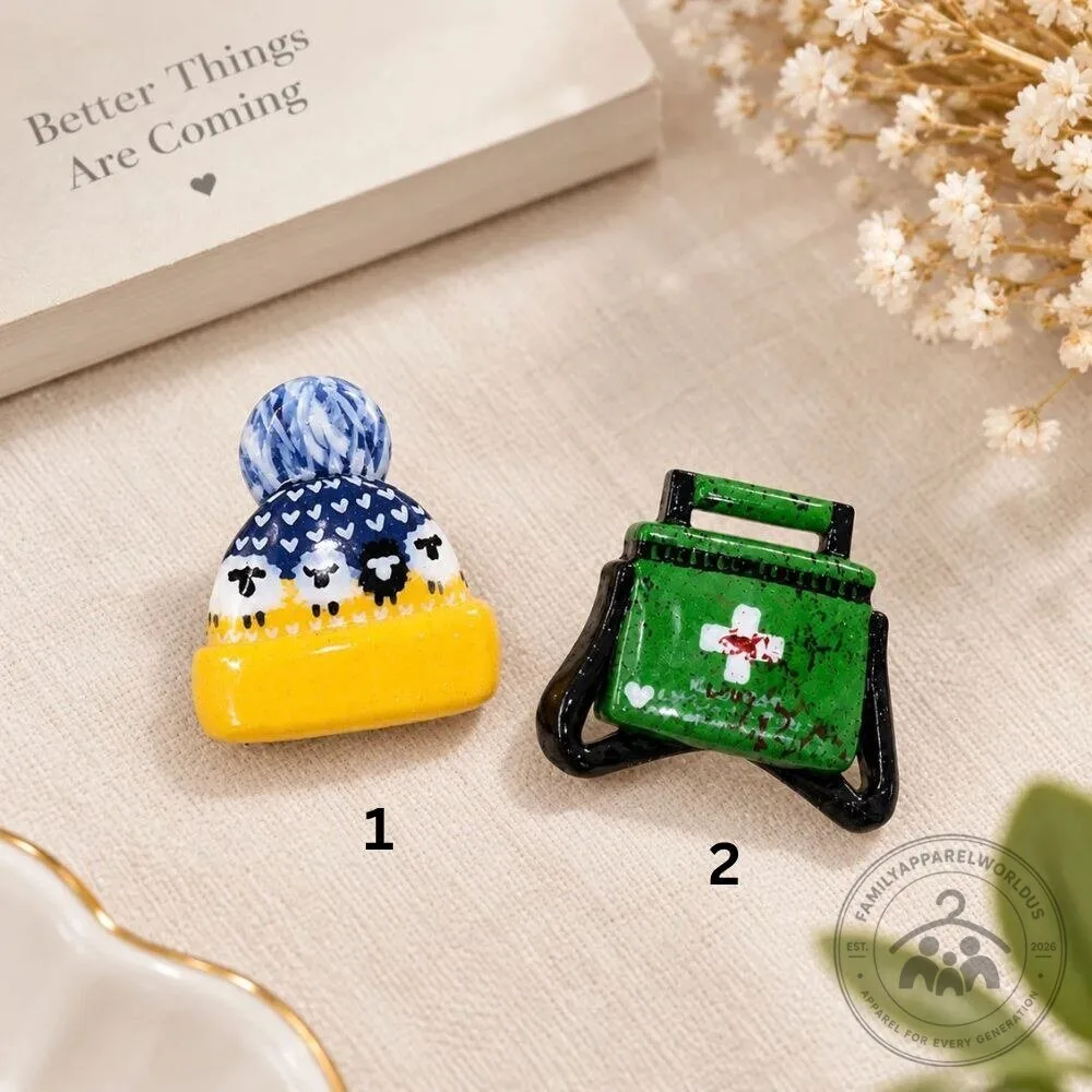 Resident Evil Beanie Bag Pin 8 Resident Evil Beanie Bag Pin product design shown in a detailed view