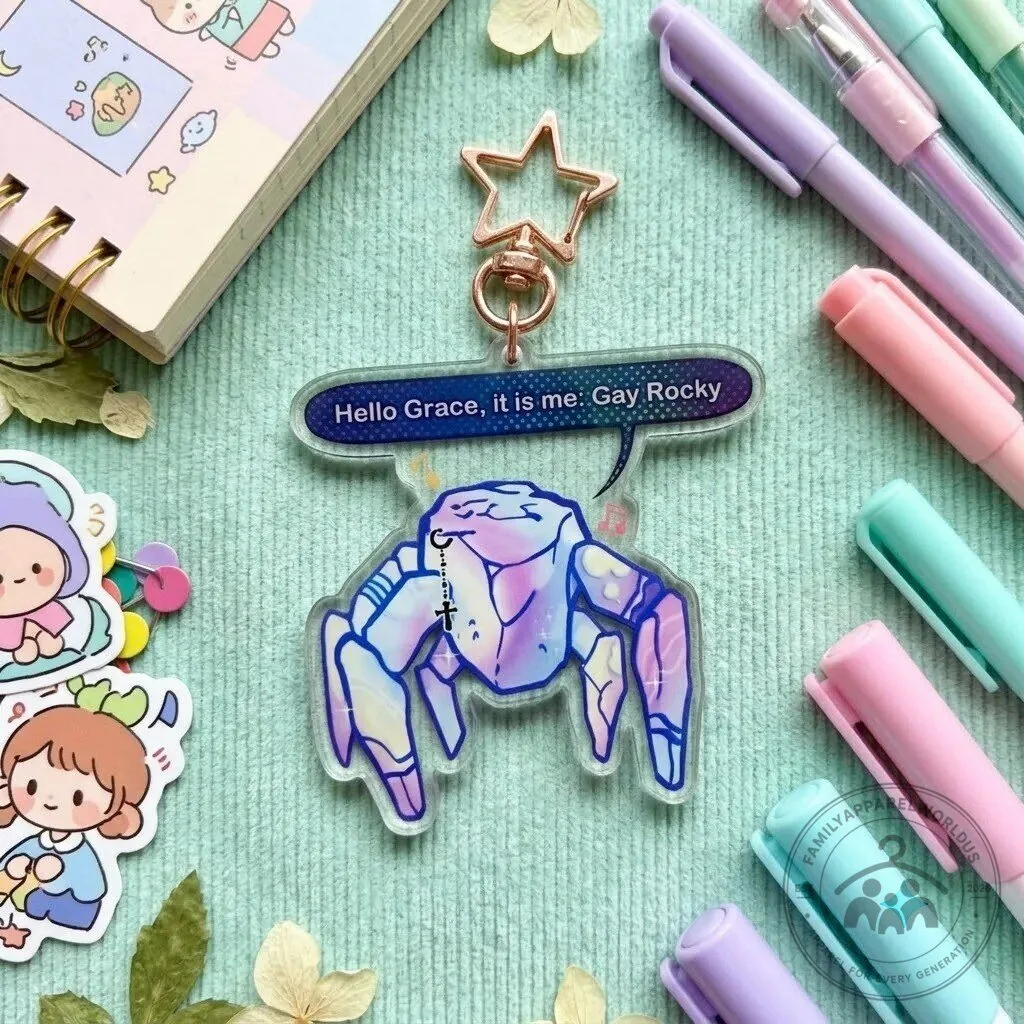 Project Hail Mary PHM Gay Rocky Keychain