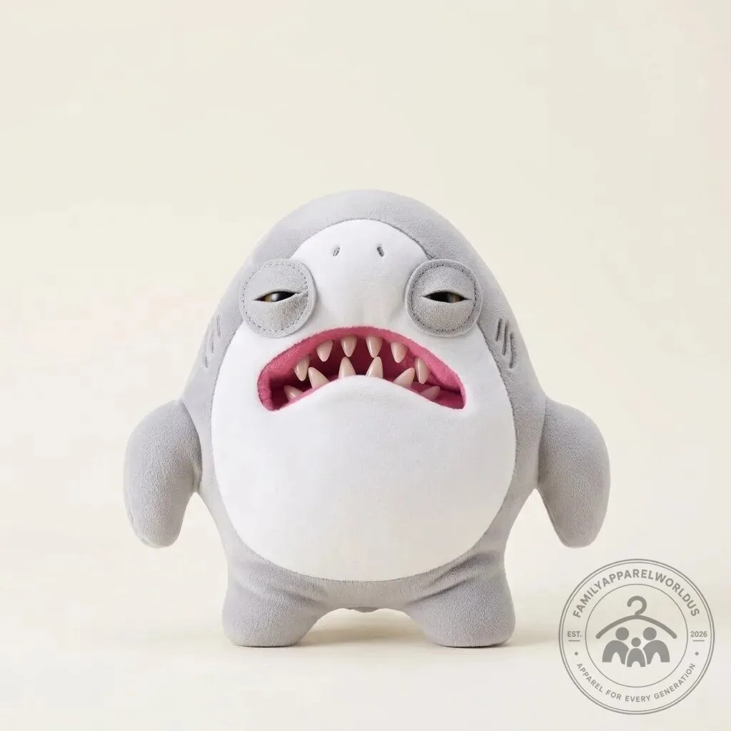 ZURU Fuggler Jaws Plush 8 ZURU Fuggler Jaws Plush product design shown in a detailed view