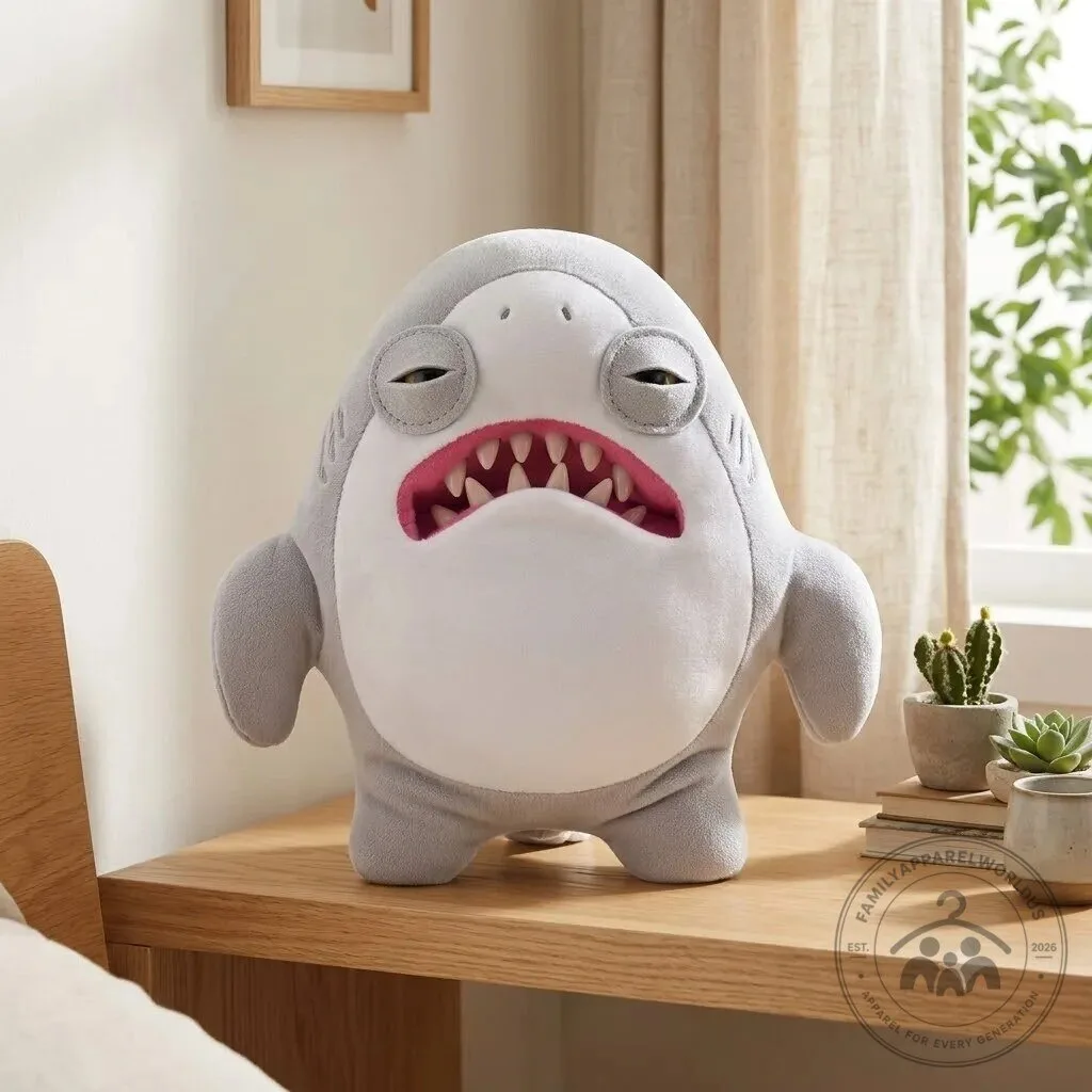 ZURU Fuggler Jaws Plush 9 ZURU Fuggler Jaws Plush product design shown in a detailed view