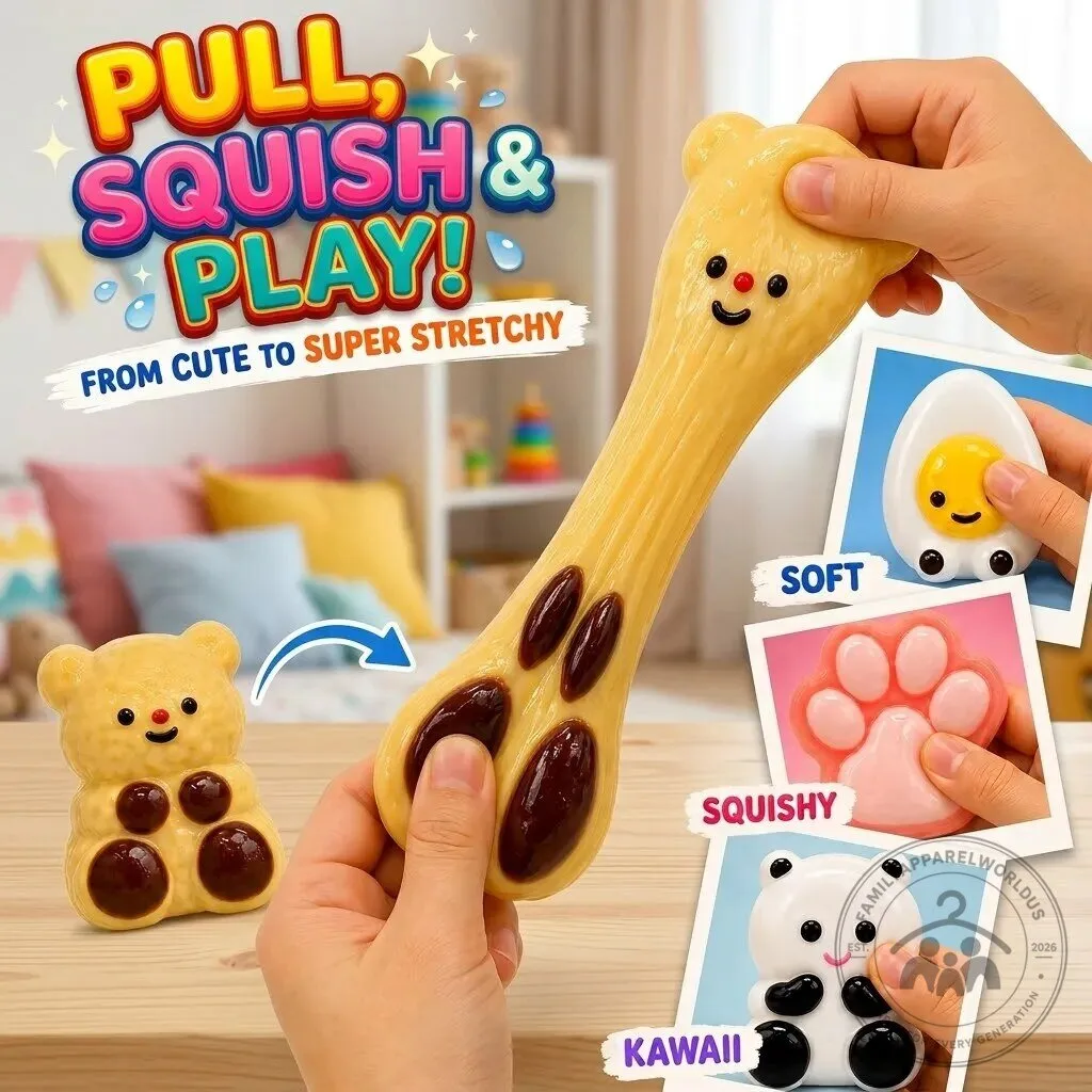 2026 Kawaii Squishy Christmas Advent Calendar for Kids 2D 8 2026 Kawaii Squishy Christmas Advent Calendar for Kids product design shown in a detailed view