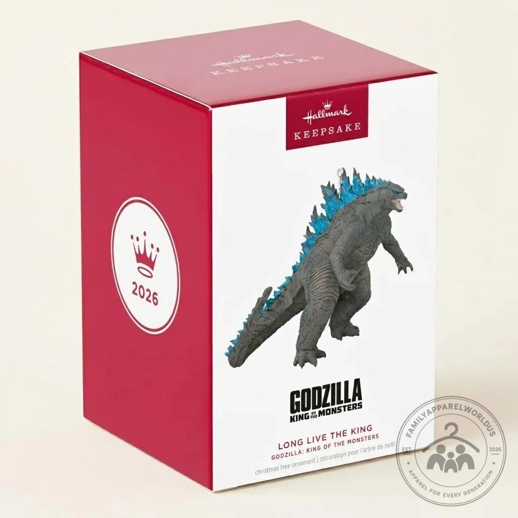 "2026 Godzilla King of the Monsters Ornament: Long Live the King!" 19 Godzilla King of the Monsters Long Live the King Ornament Keepsake 2026