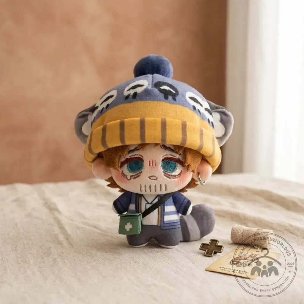 Resident Evil Bryan Plushie 8 Resident Evil Bryan Plushie product design shown in a detailed view